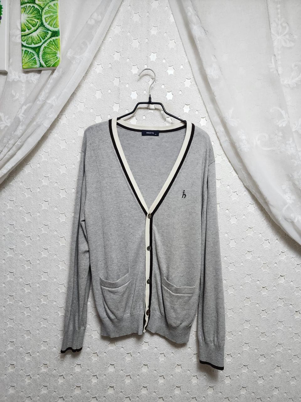 헤지스 니트가디건 남성100