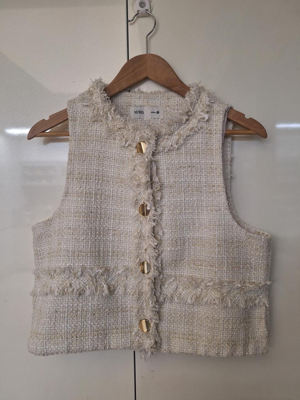 mixxo 트위드 베스트 s사이즈