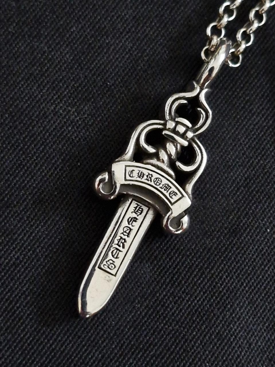 실버 925 대거 팬던트 목걸이 팝니다