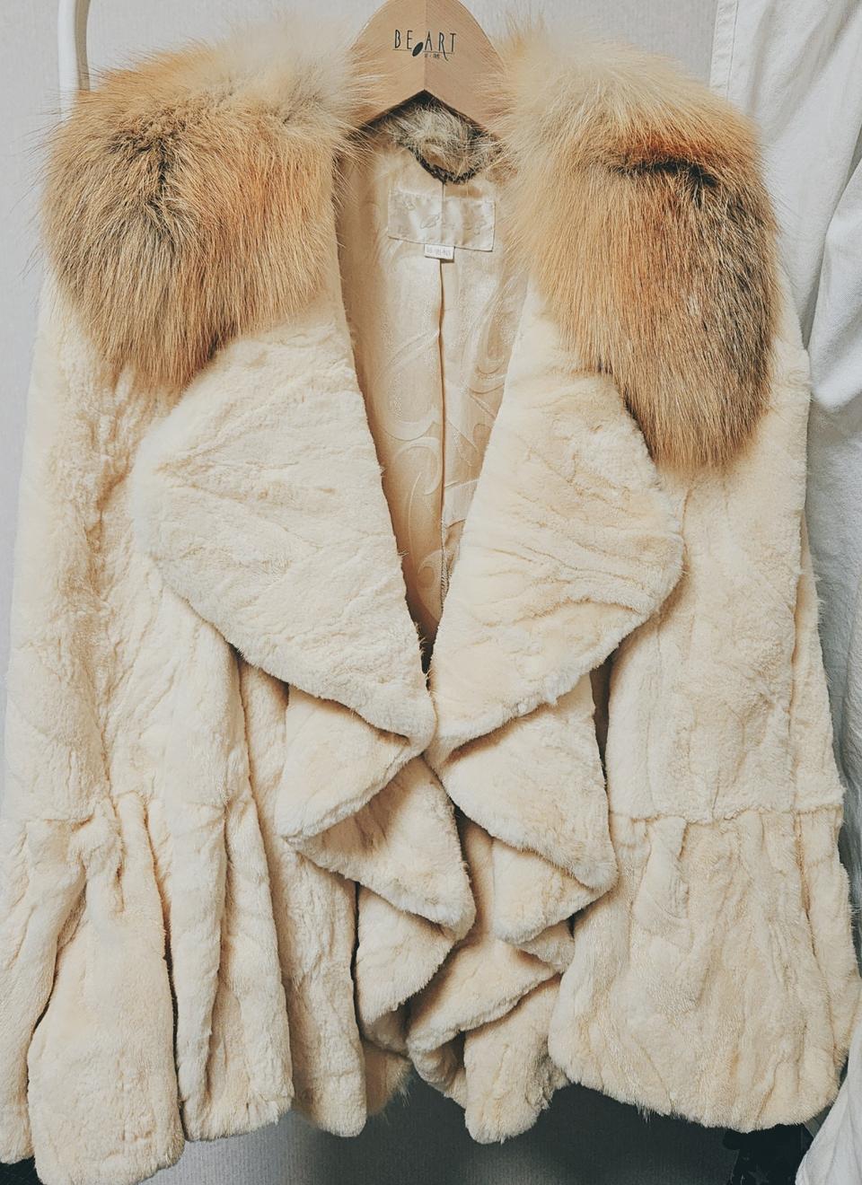 비아트 리얼밍크 자켓 55~55반