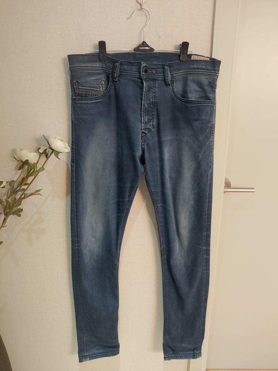 디젤 TEPHAR 슬림 캐롯핏 청바지 W32 L32