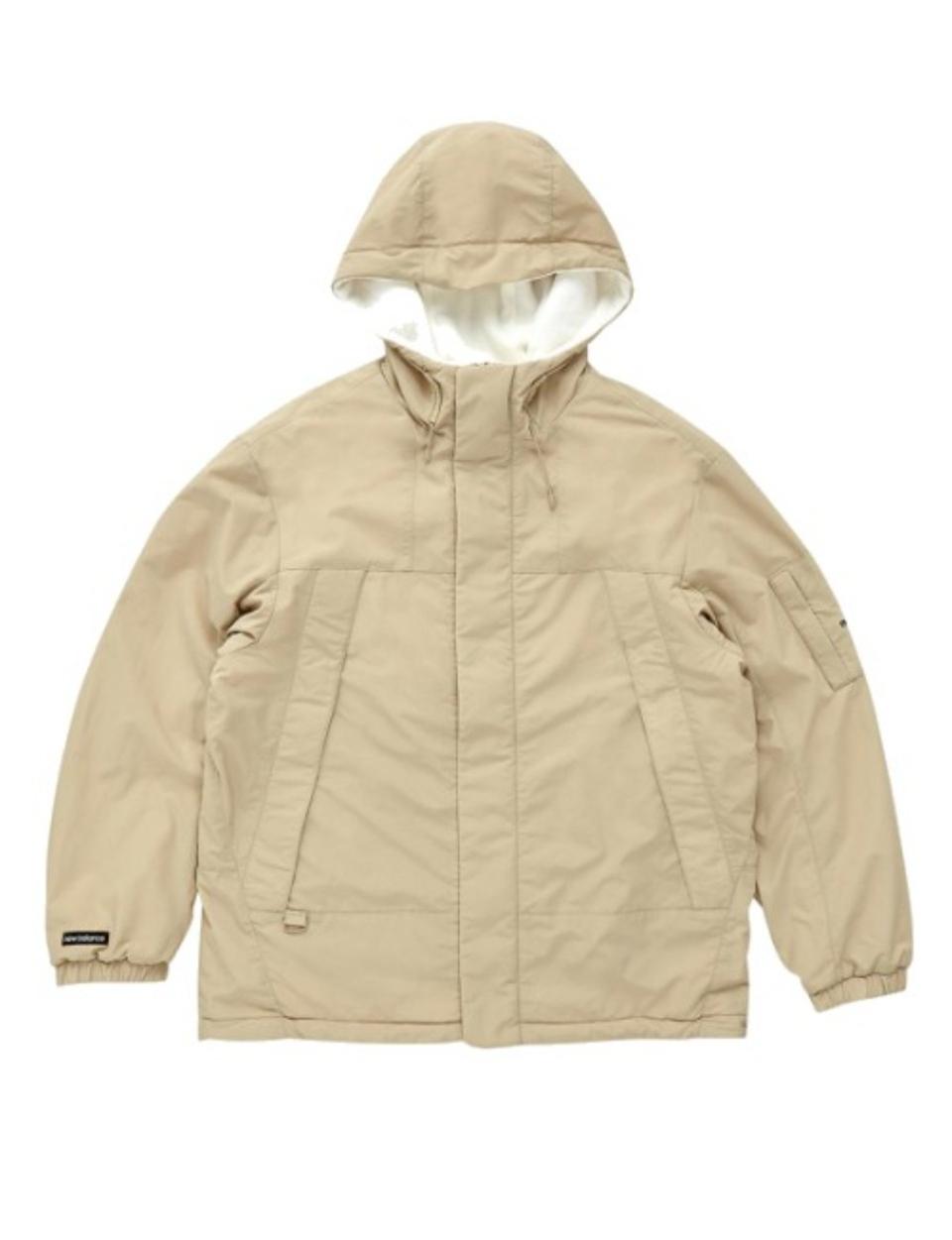 뉴발란스 플리스 리버서블 후드 파카 85  S사이즈