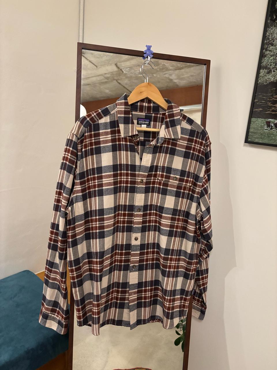 파타고니아 체크 플란넬셔츠