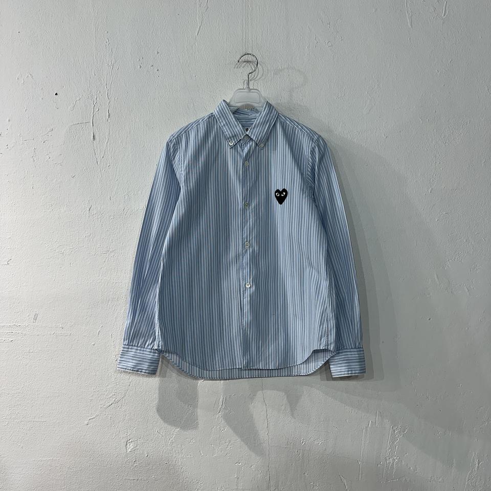 꼼데가르송 스트라이프 셔츠 여성M