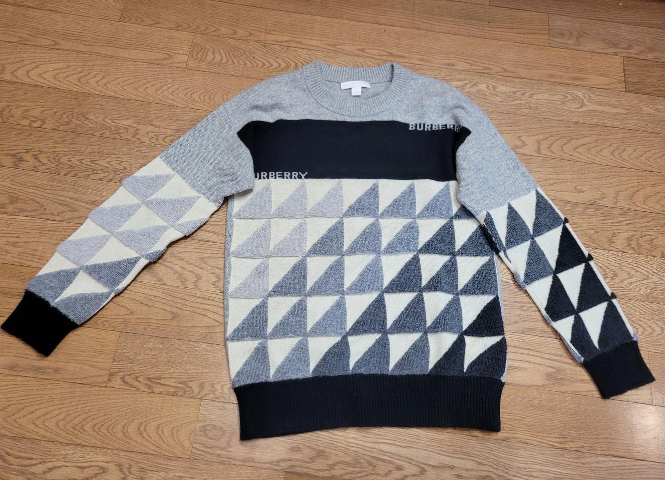 버버리키즈 캐시미어 100% 14y