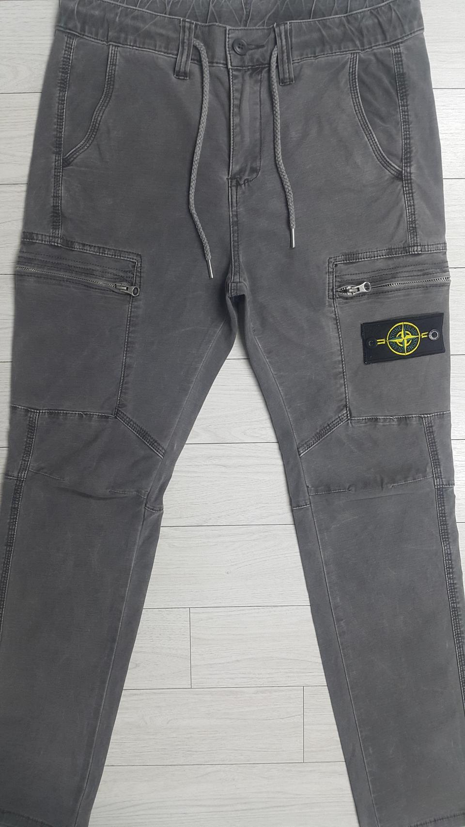 스톤아일랜드(사방스판) 카고바지 30~31인치(No.36)드라이완료!