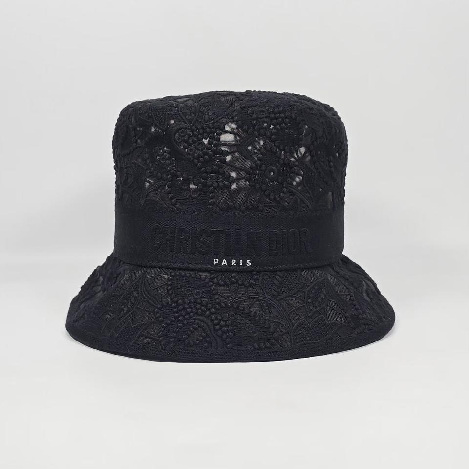 디올 D 바비 D 레이스 마크라메 스몰 스몰 클로시 버킷햇 ( 58cm