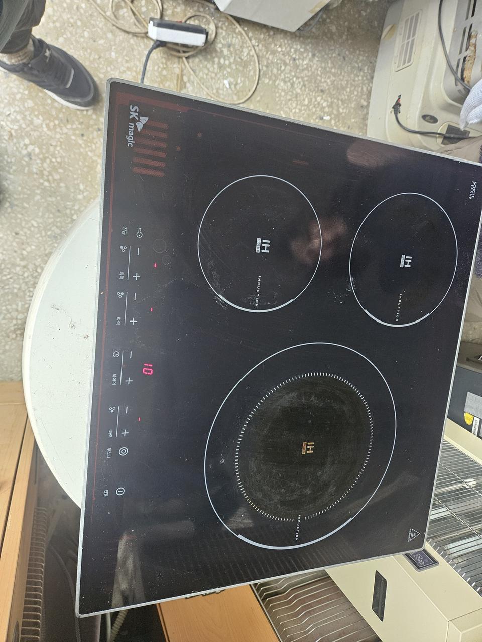 SK매직 핫플레이트  전기레인지3구 인덕션 3구