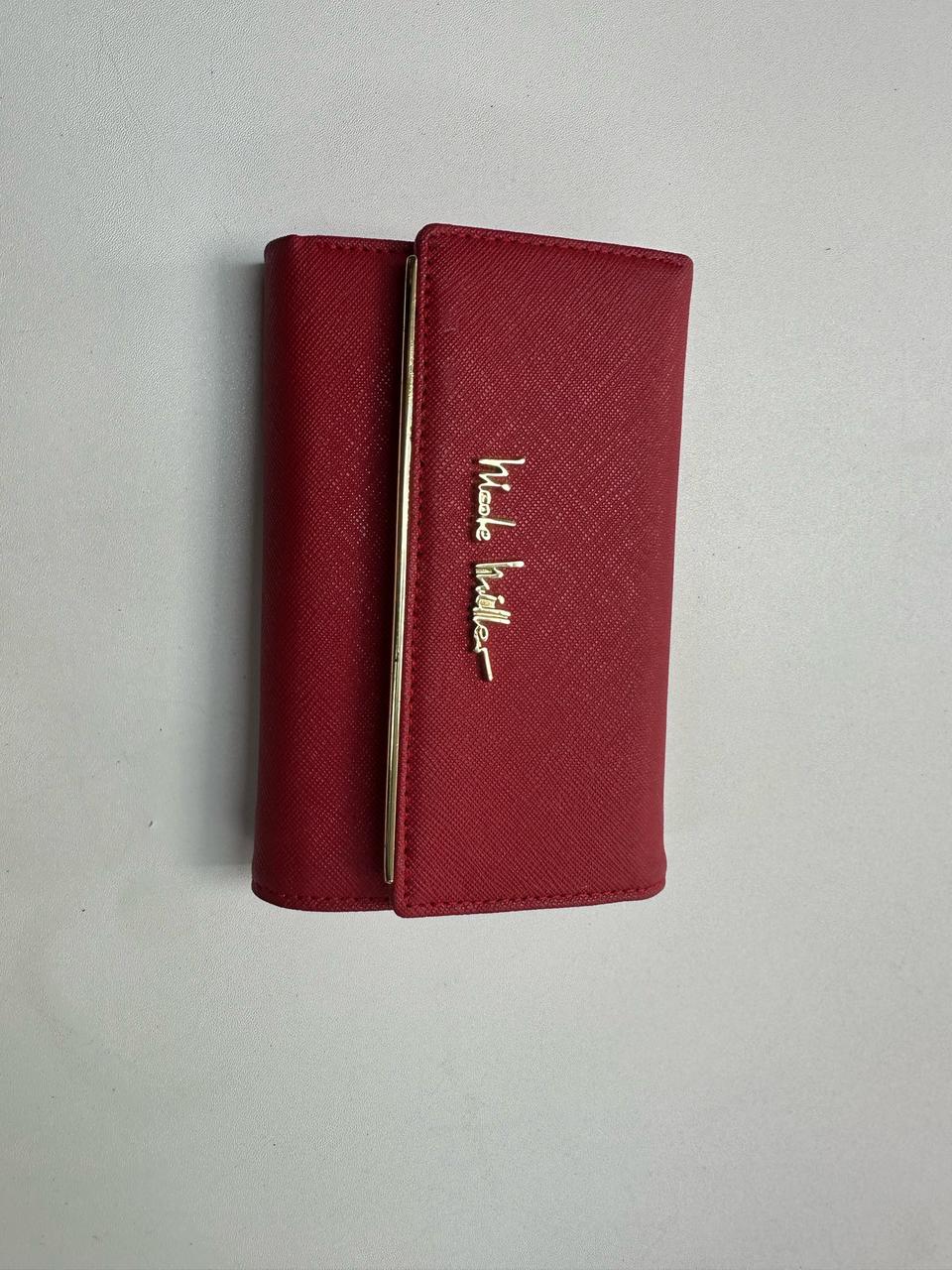 니콜 밀러(Nicole Miller) 사피아노 투톤 중지갑팝니다