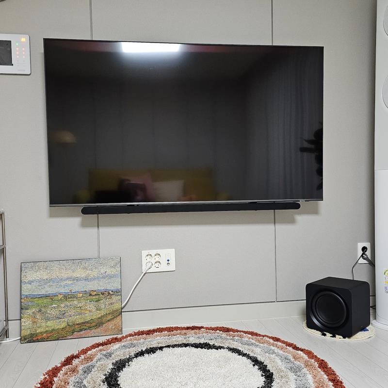 삼성 프리미엄 사운드바 + 무타공 거치대