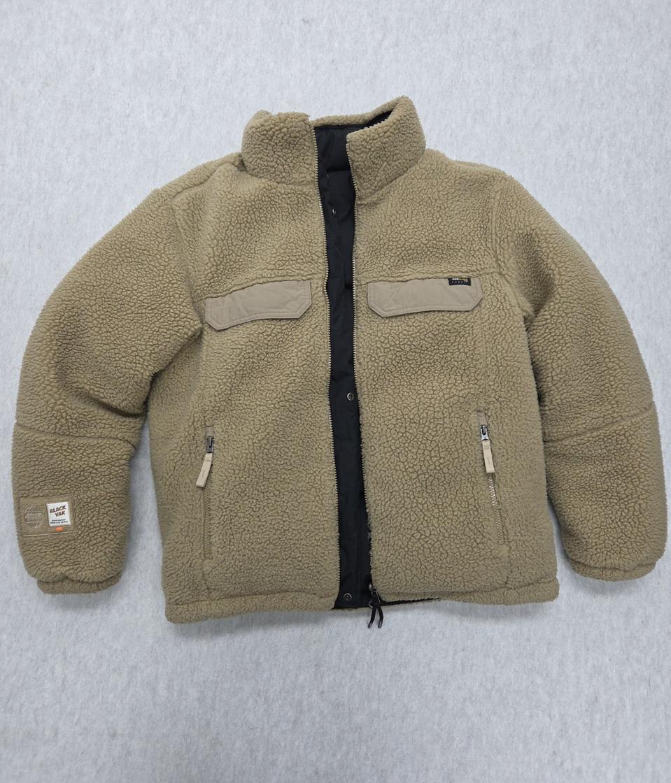 남성 100 블랙야크 리버시블 양면 오리털 패딩