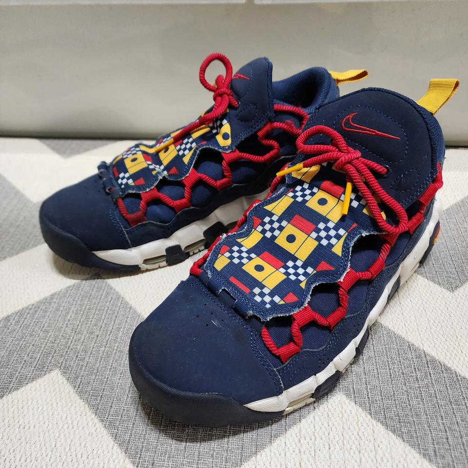 나이키 에어모어 머니 뉴티컬리덕스 미드나잇네이비 255