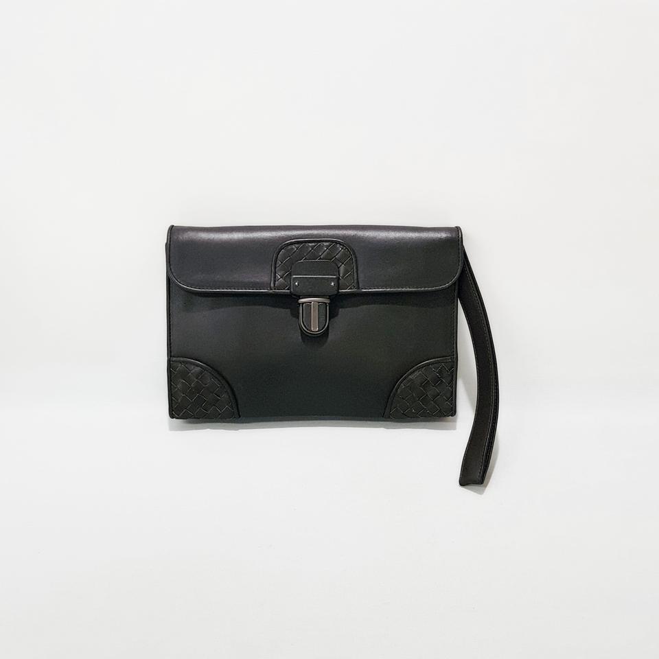 정품) 보테가베네타 인트레치아토 클러치백 145186