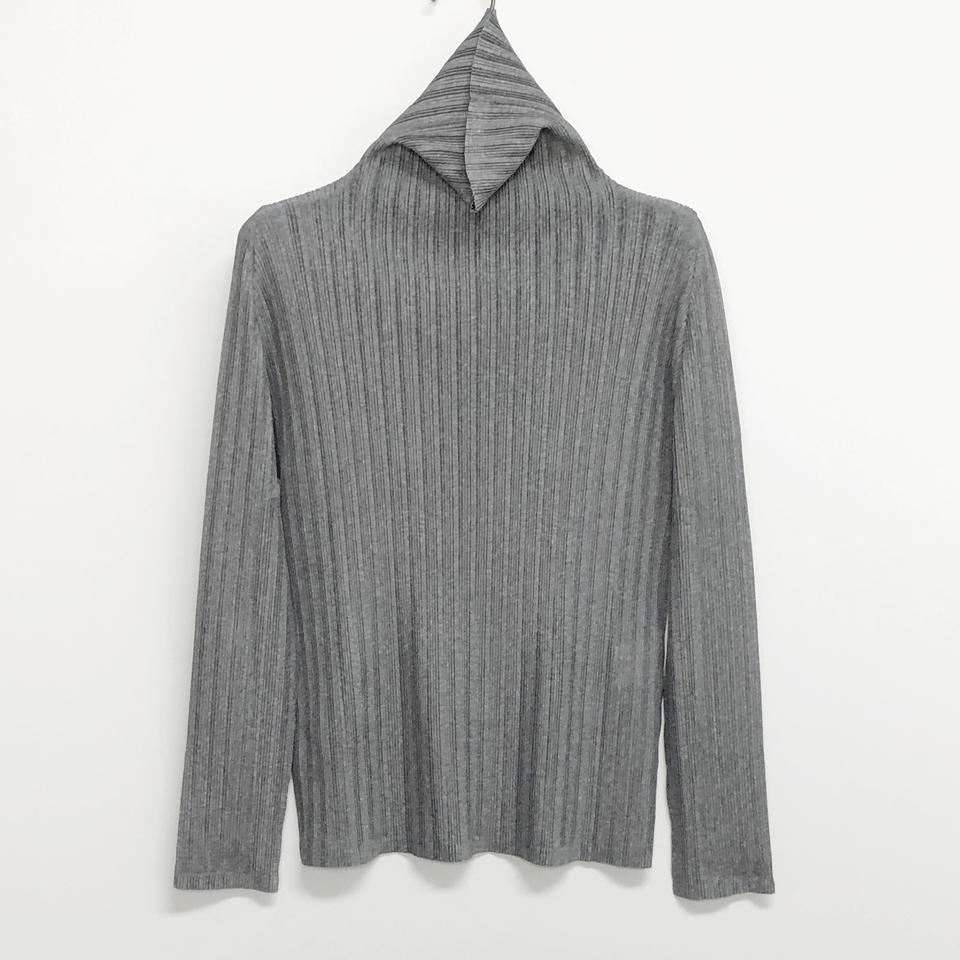 플리츠플리즈 립 플리츠 티셔츠/여성3/칠팔구제