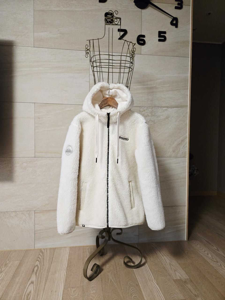 [95] 디스커버리 여성 플리스 후드 자켓