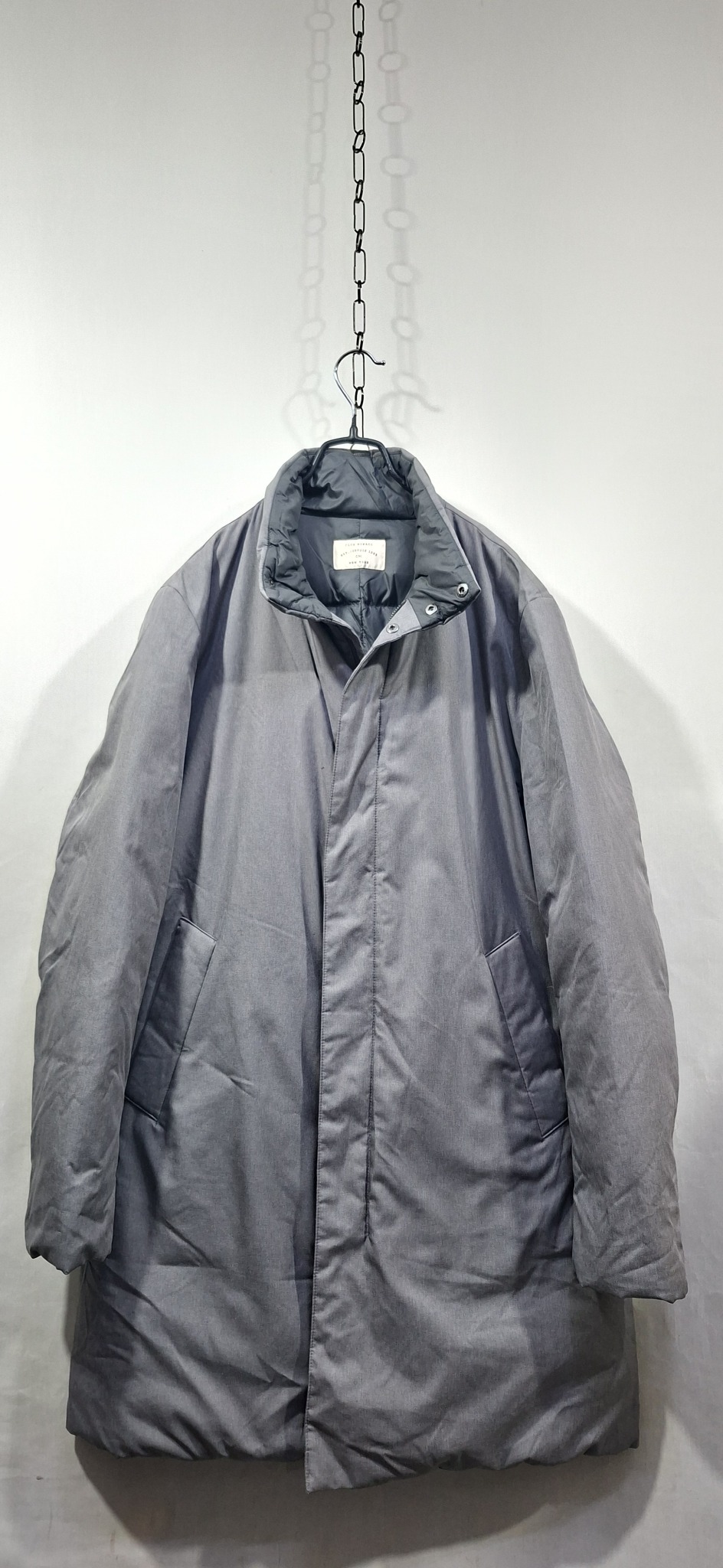 100 클럽모나코 남성 구스다운 패딩코트