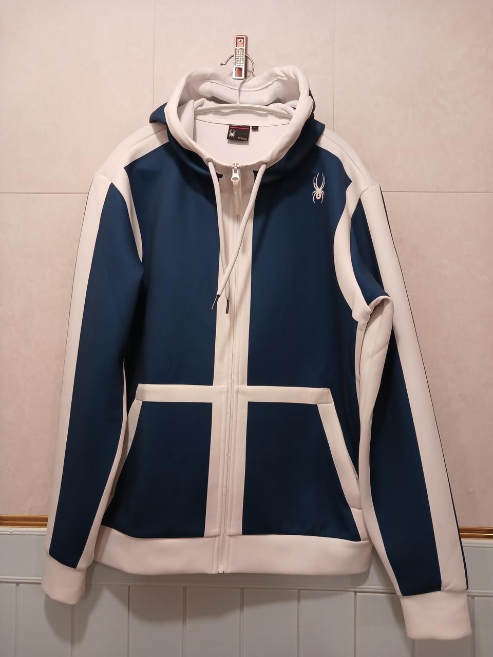 스파이더 정품 남성 후드 집업 L 사이즈