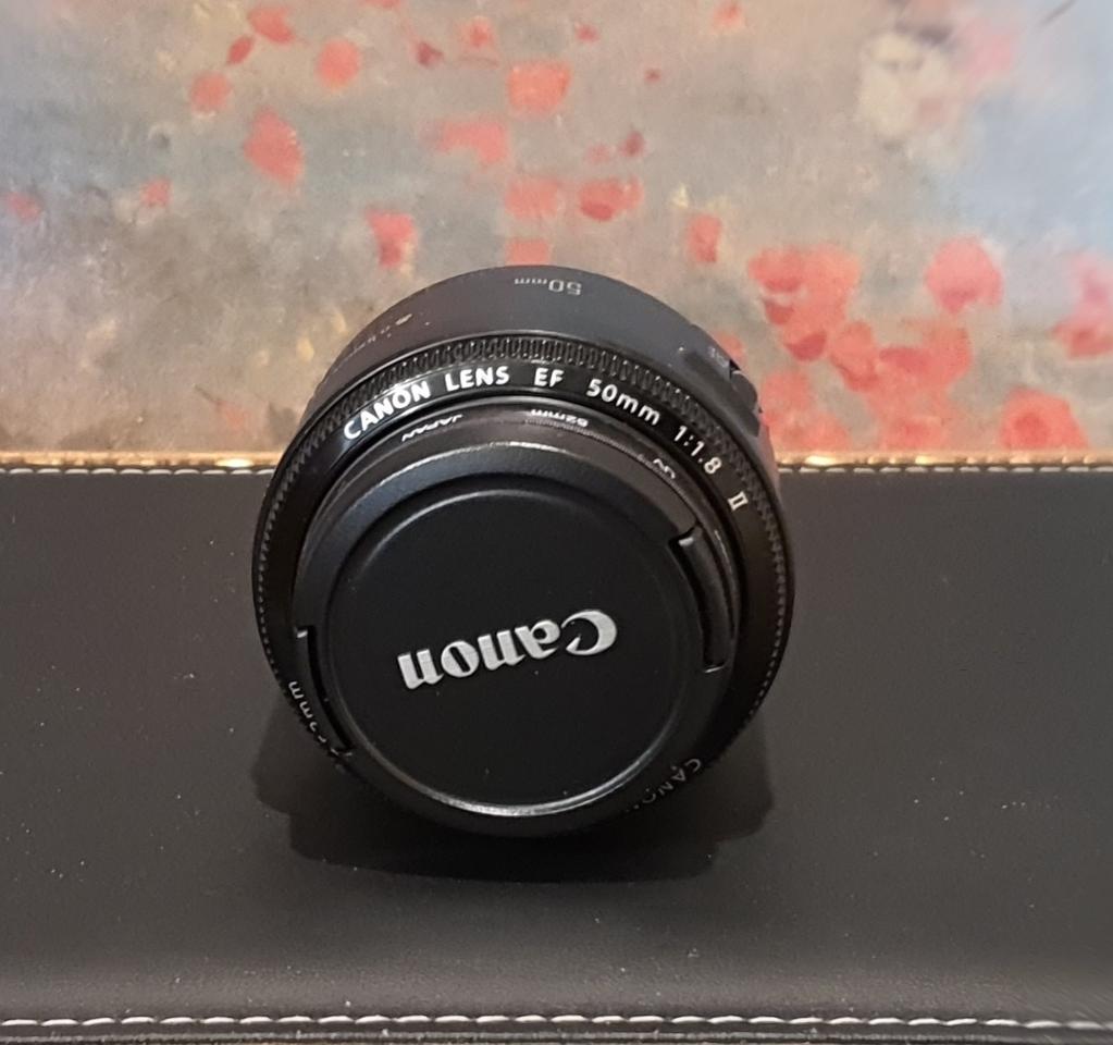 canon EF II 50mm f1.8 렌즈