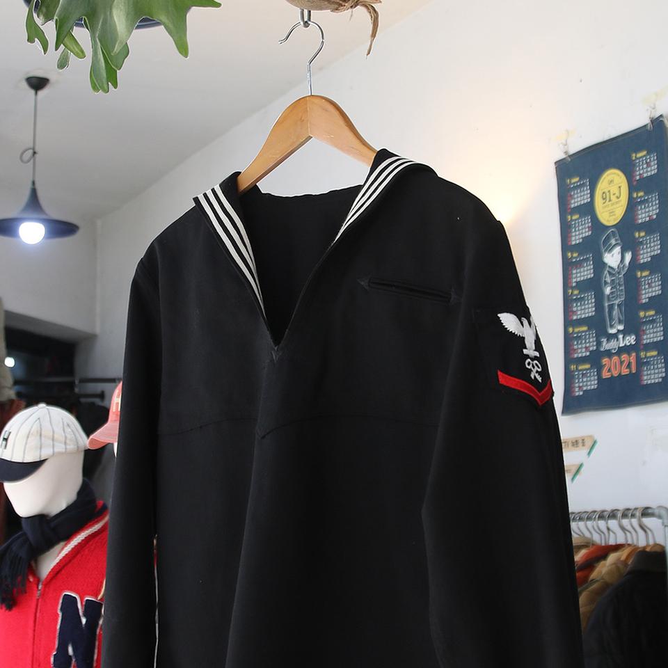 (착용컷) 미해군 울 세일러 셔츠 (남성용 98)