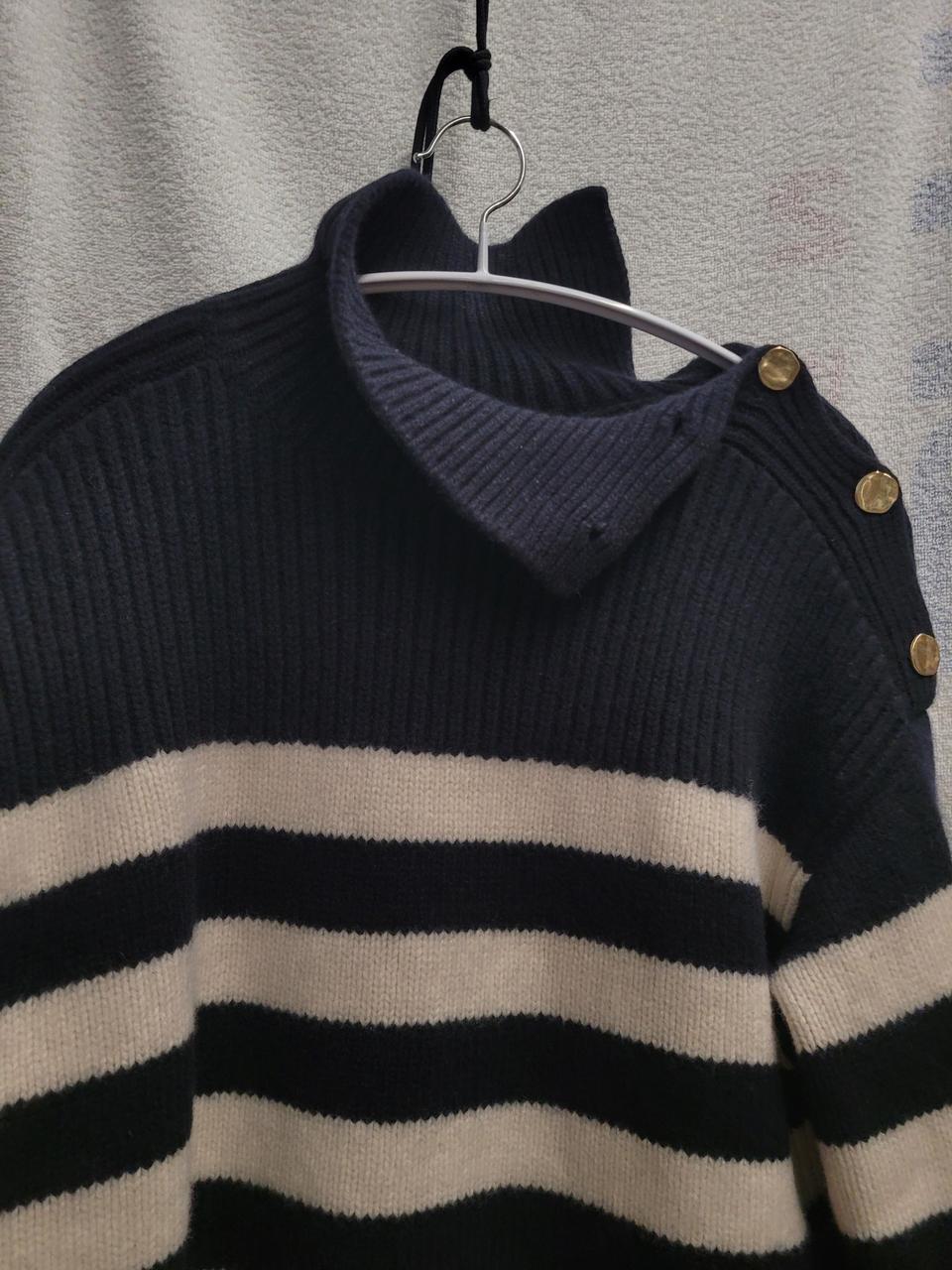 COS 스트라이프 니트 여성 EUR.S 새상품급