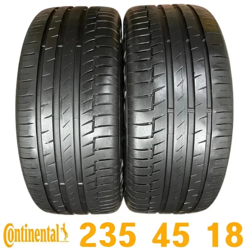 235 45 18(중고)콘티넨탈 프리미엄콘택6 2본셋트가격