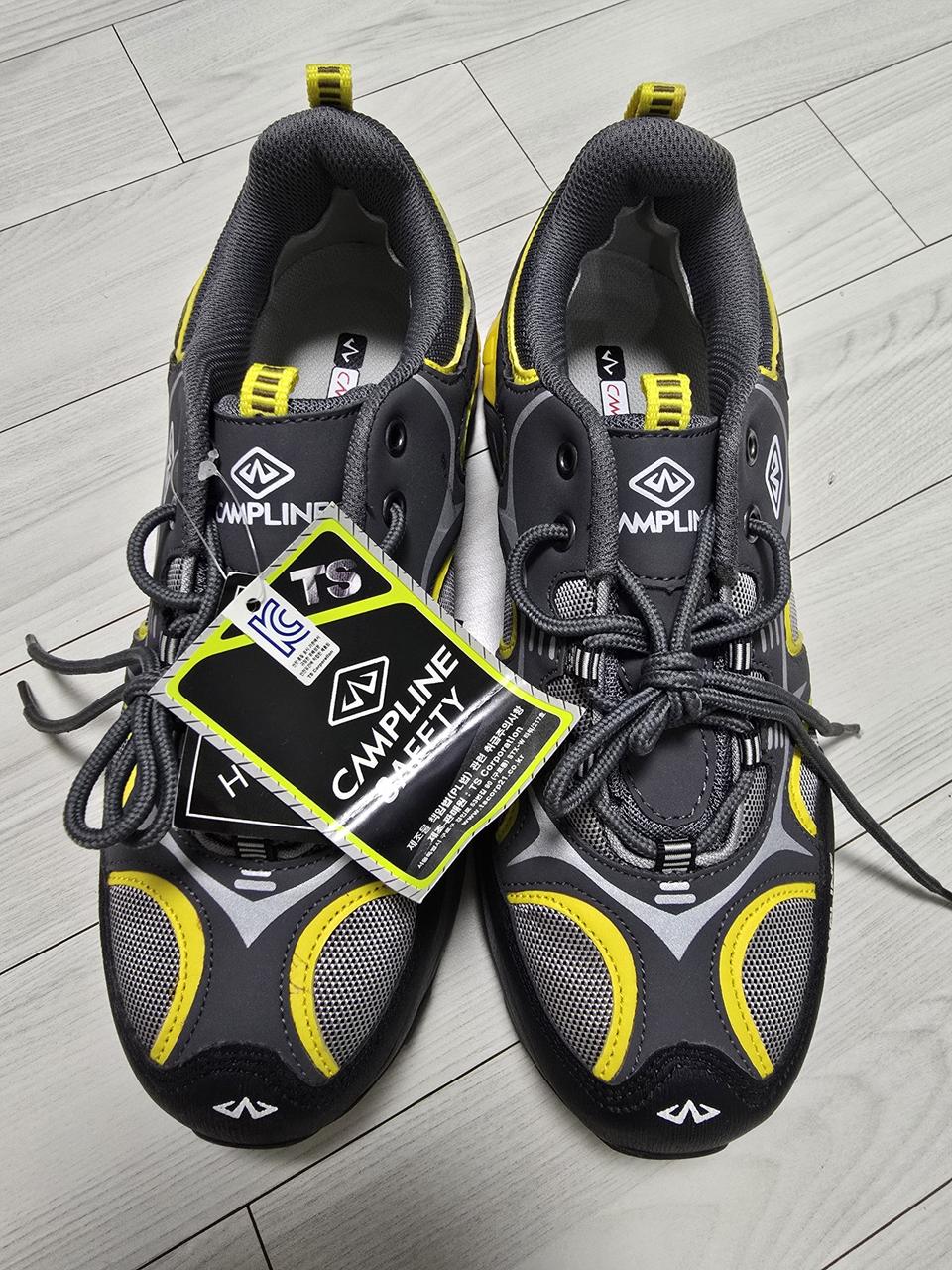 캠프라인 안전화 270 미사용새제품 운포