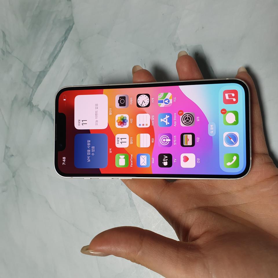 아이폰13미니 화이트 128G 저렴히 판매합니다