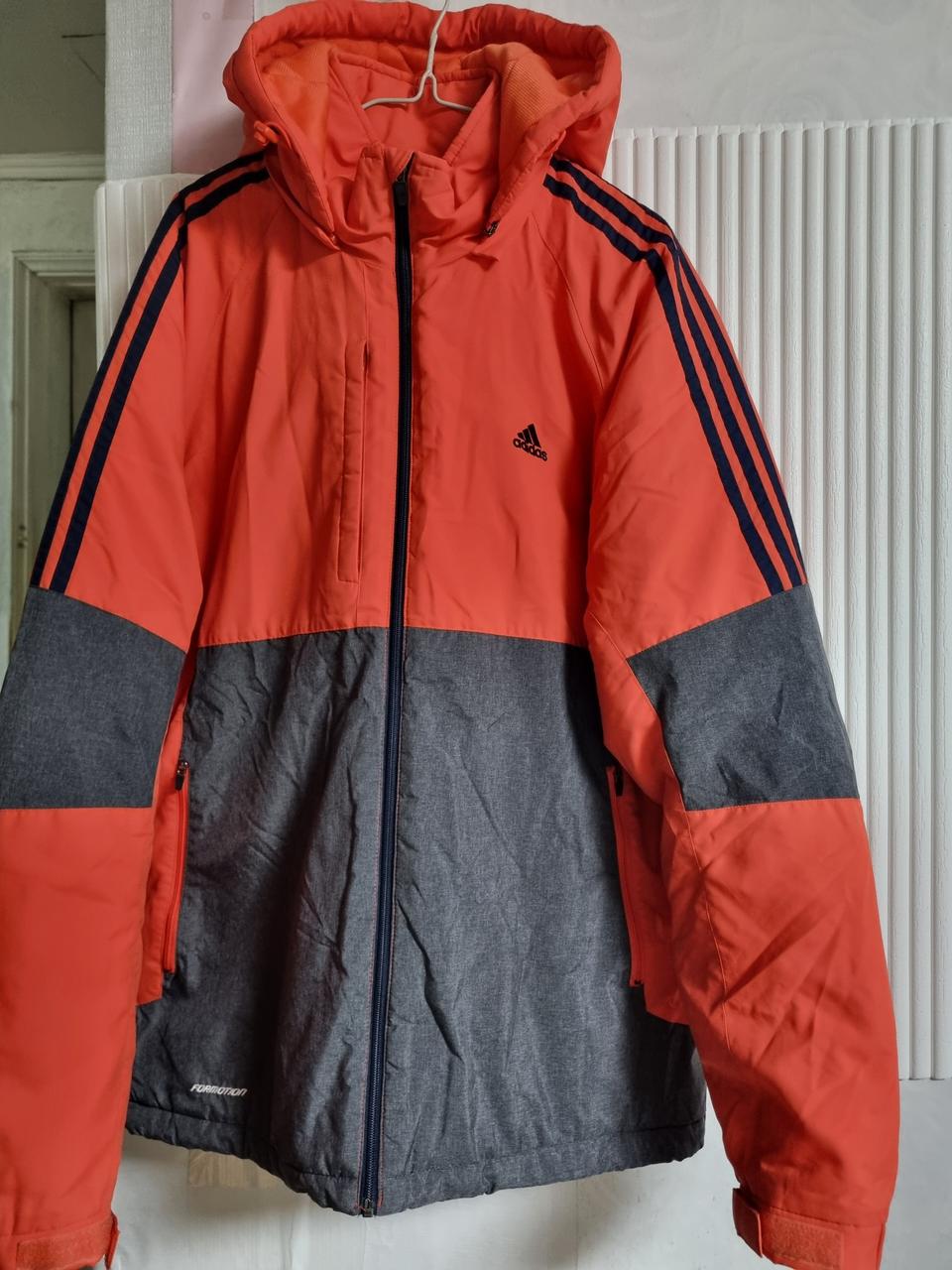아디다스 후드 패딩 점퍼 사이즈 110