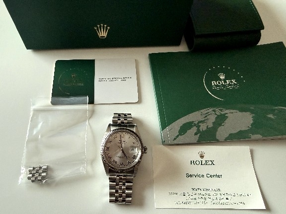 롤렉스 데이저스트 16014 실버 다이얼