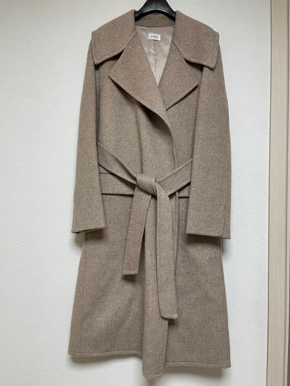 [새상품] U REVE 유레브 핸드메이드 코트