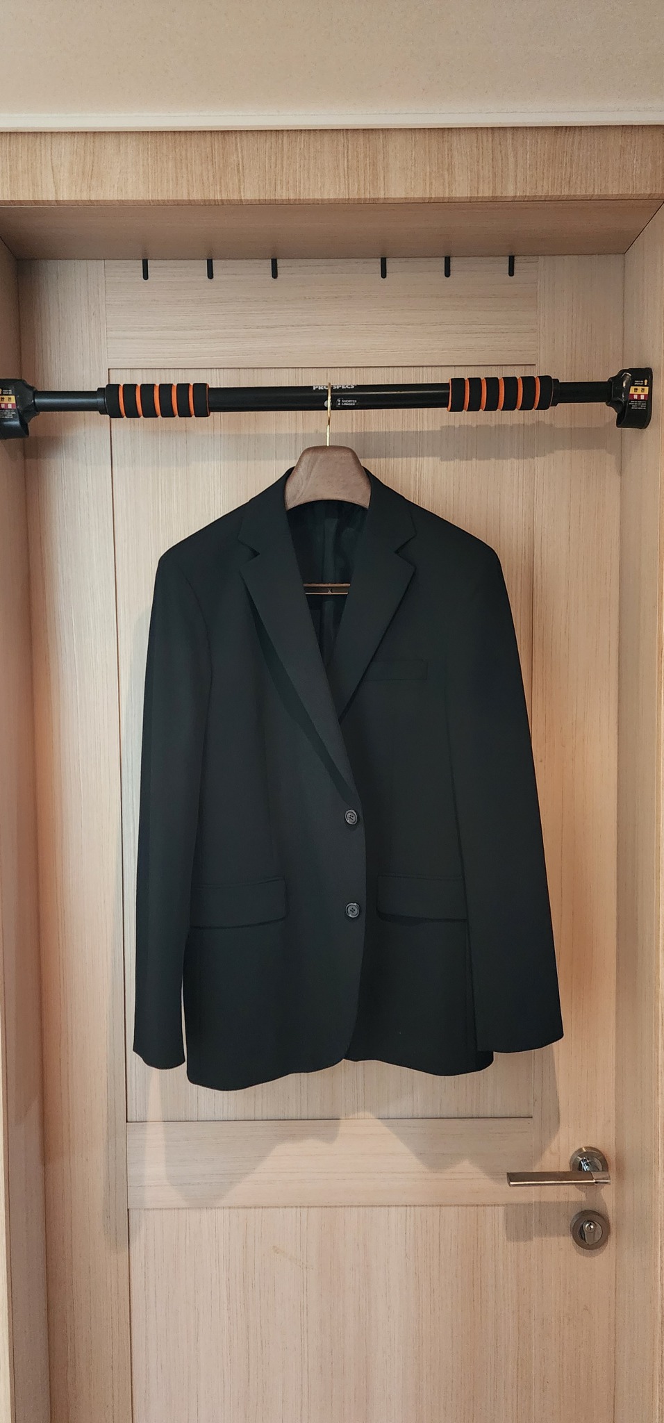 엠비오 블랙 베이직 자켓 XL