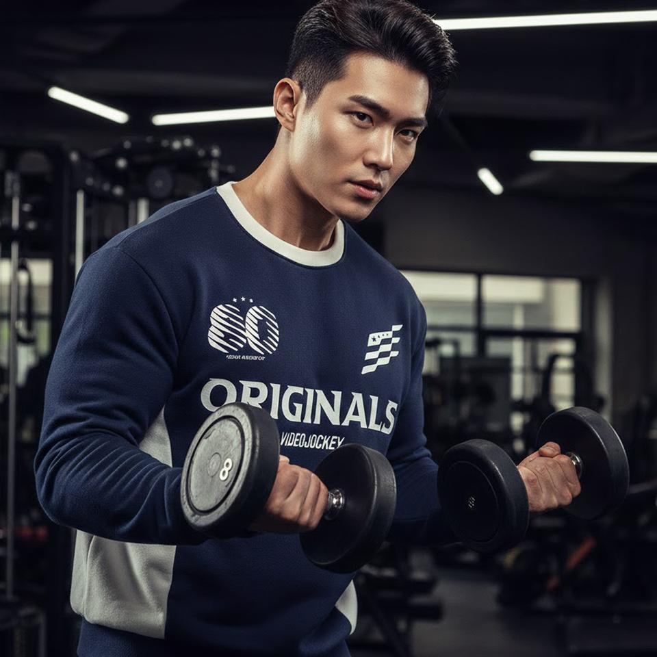 M / 비디오자키 오리지널스 맨투맨 중고 / P009 -326