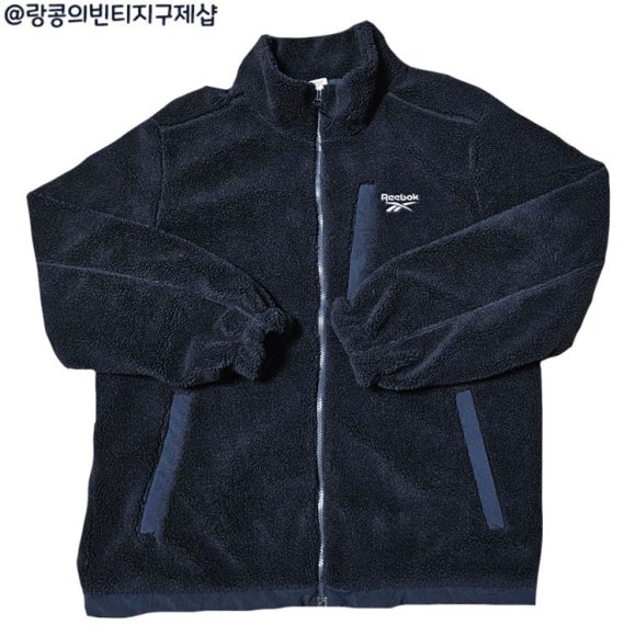 리복 올드스쿨 빈티지 후리스 자켓