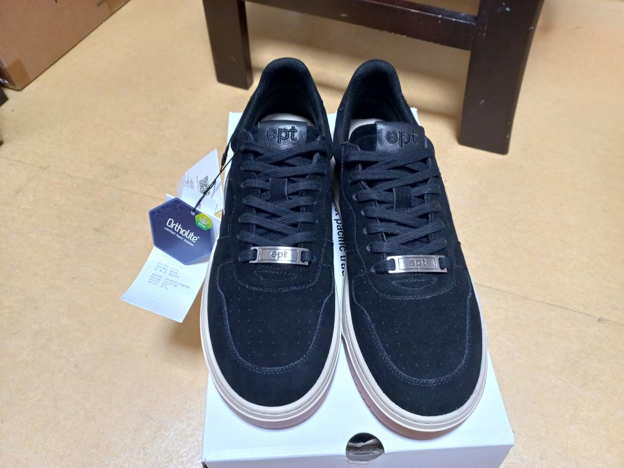 [260] EPT 코트스웨이드 블랙 EU41 새상품