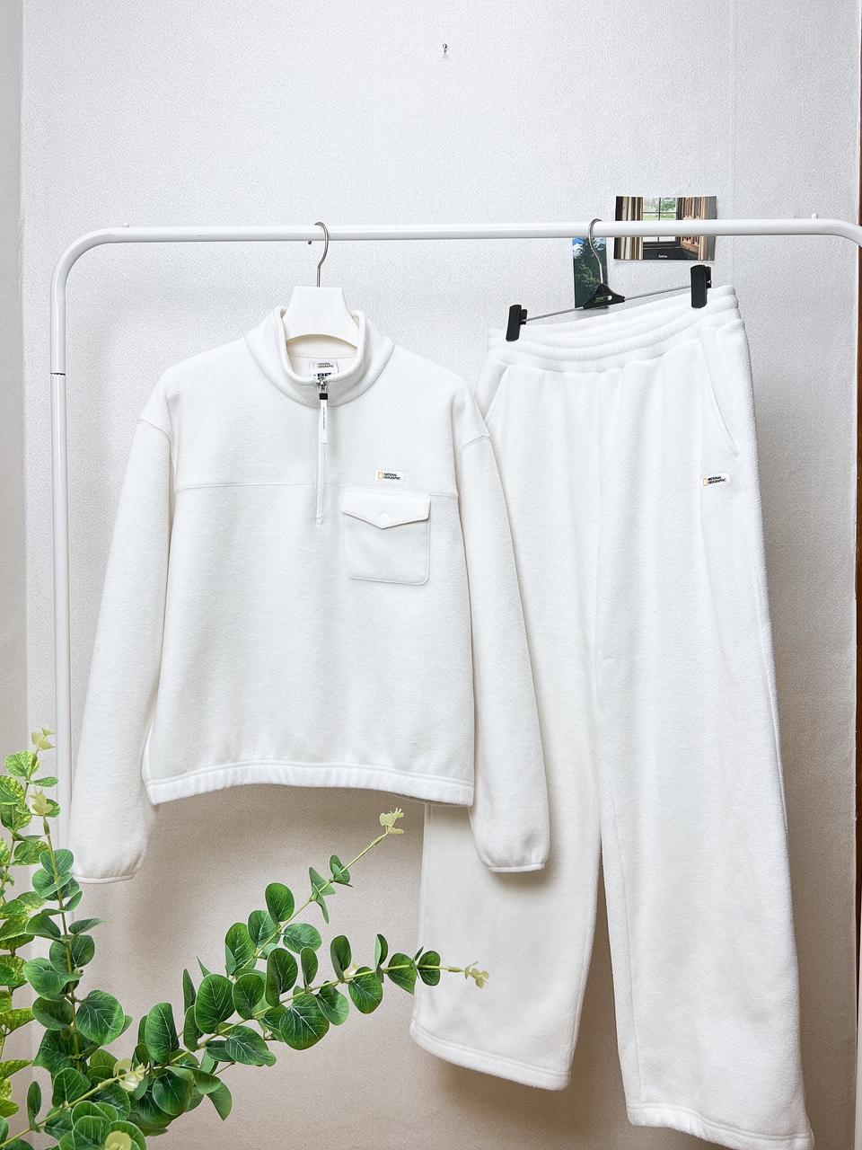 내셔널지오그래픽 여성 플리스 세트