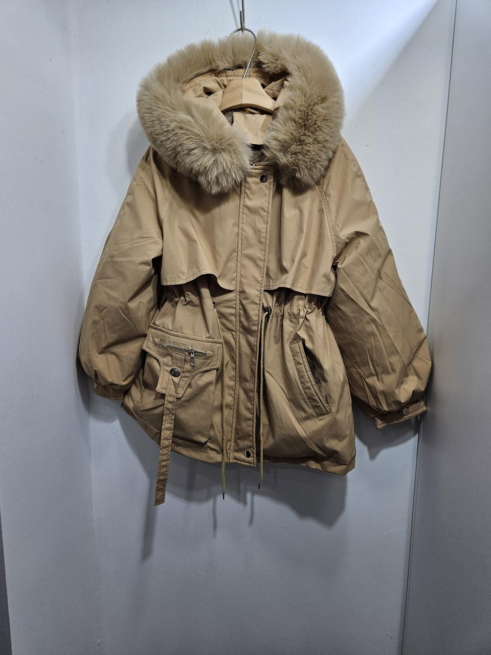 후드 야상 점퍼