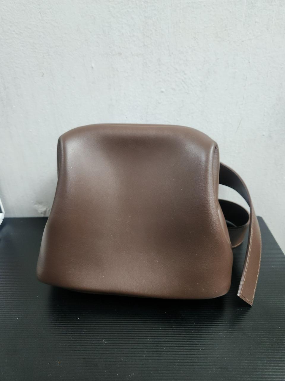 (정품) 오소이 미니브로트 초코브라운 가죽가방