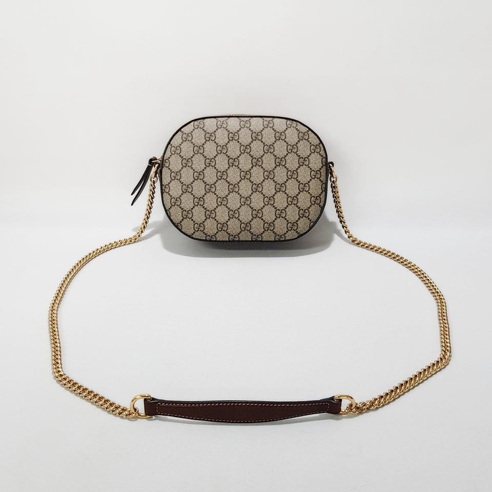 정품) 구찌 GG 수프림 미니 체인 크로스백 409535