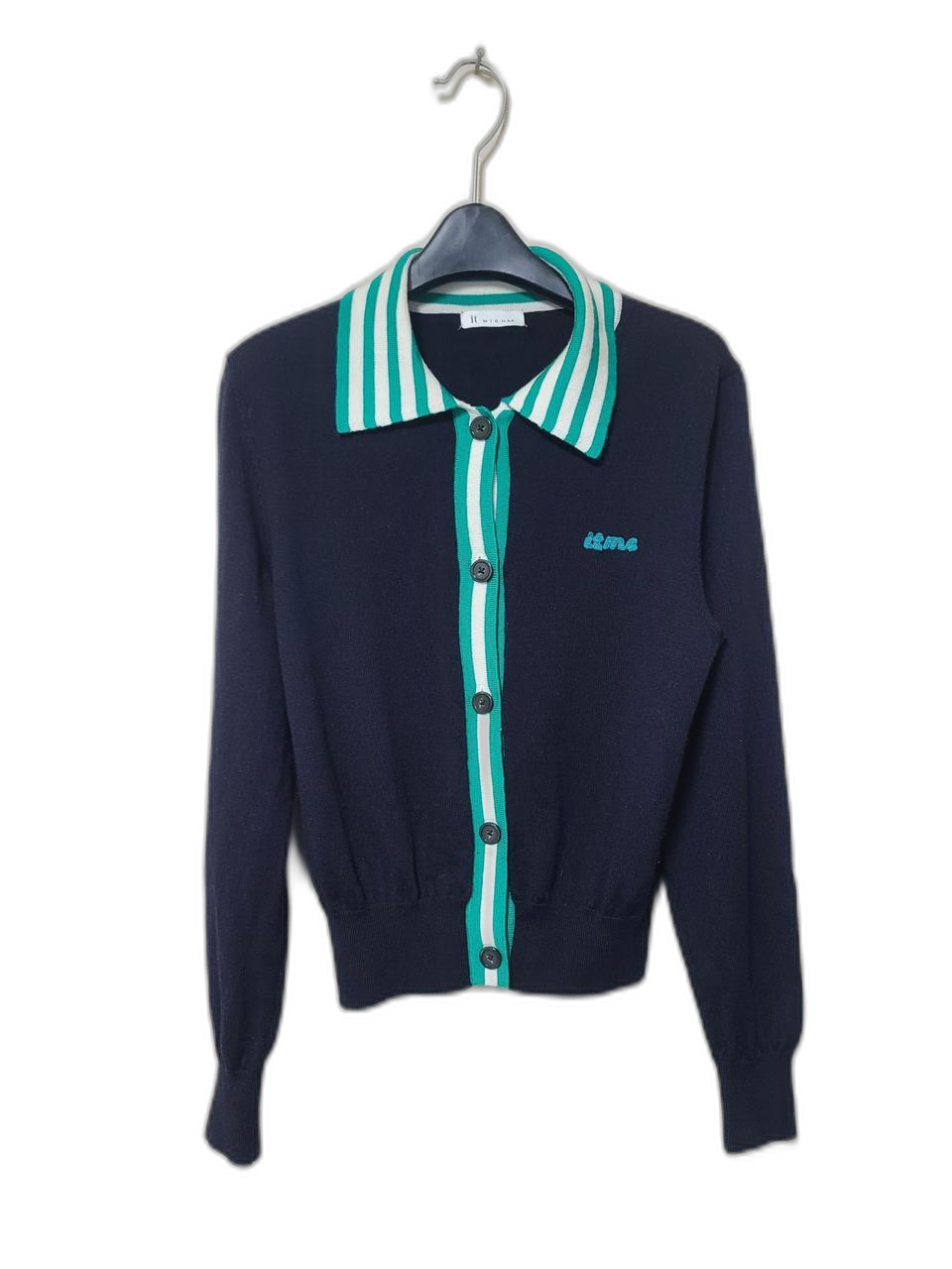 잇미샤 카라 니트 가디건