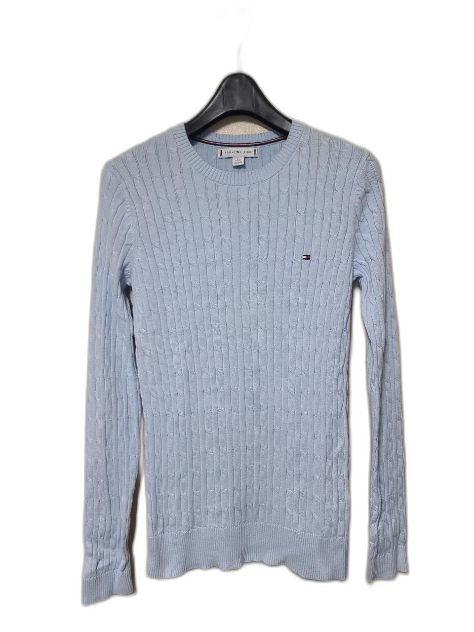 한섬 타미힐피거 케이블 코튼니트