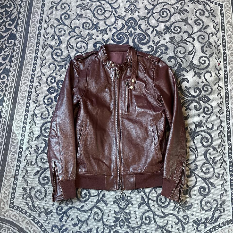 S SHIPS JET BLUE 레더 자켓/W2547