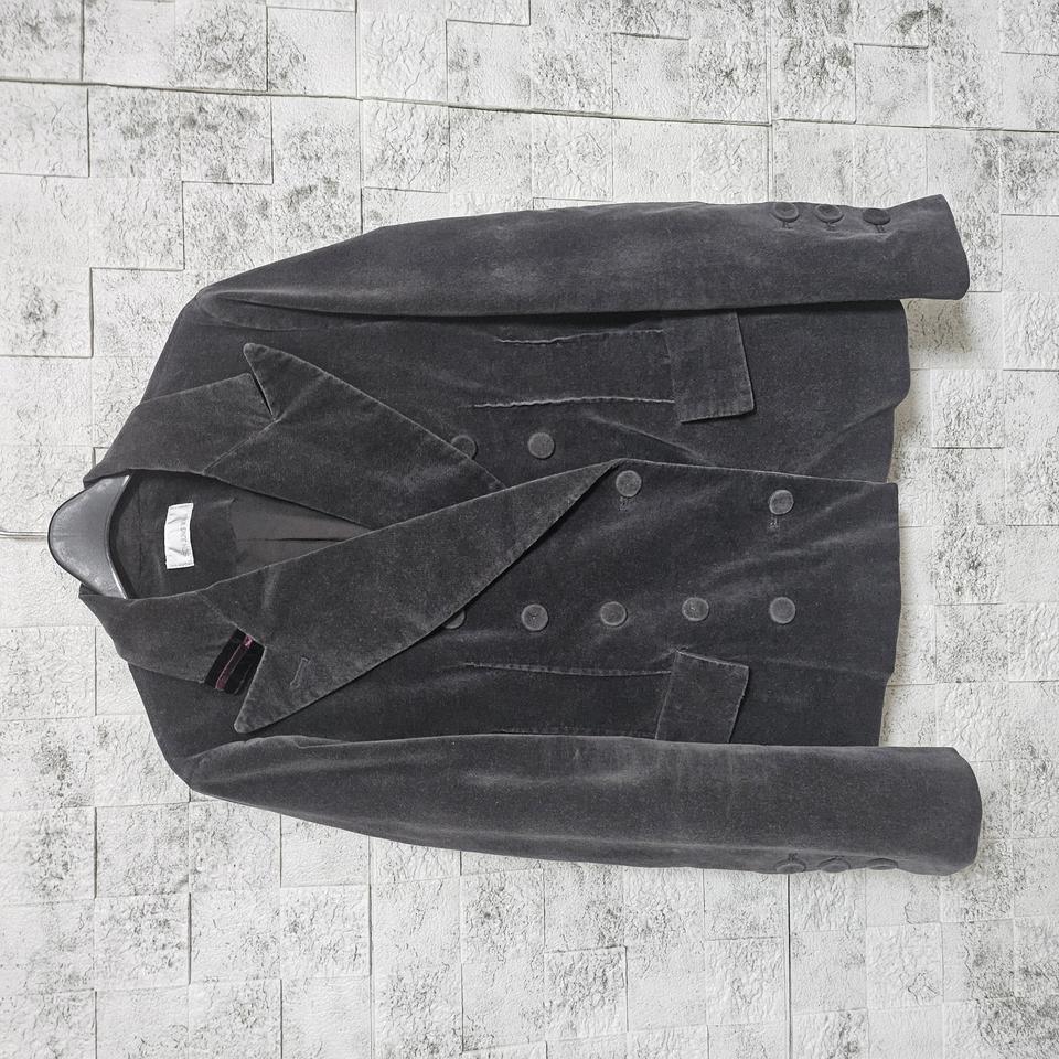 손정완 코튼 벨벳소재 스판 자켓