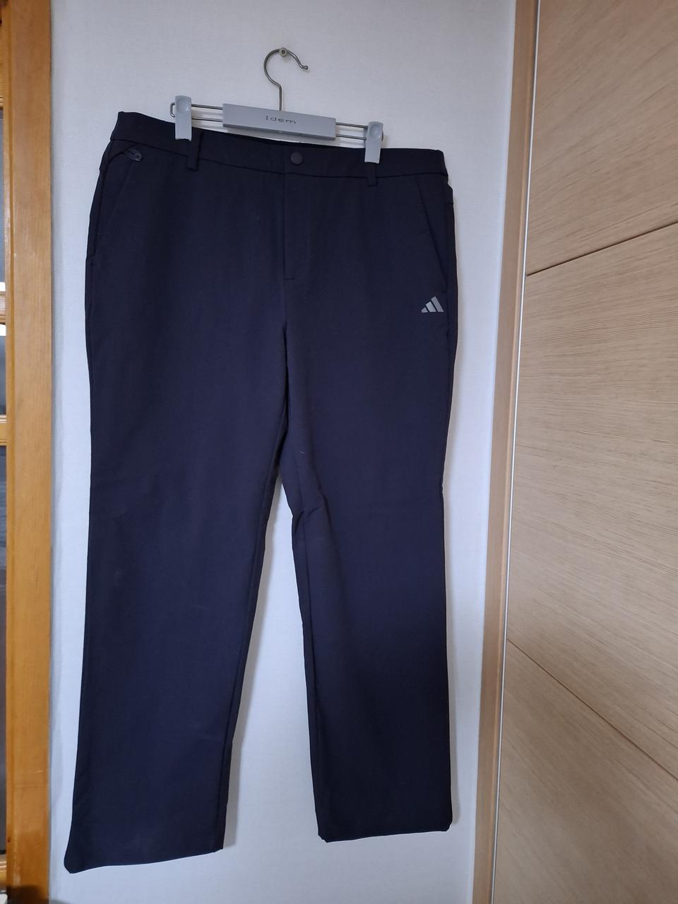 미착용 아디다스 남자 기모밴딩바지 36