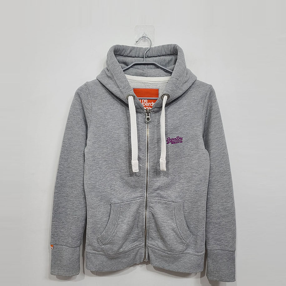 슈퍼드라이오렌지라벨/후드점퍼/S사이즈/U198