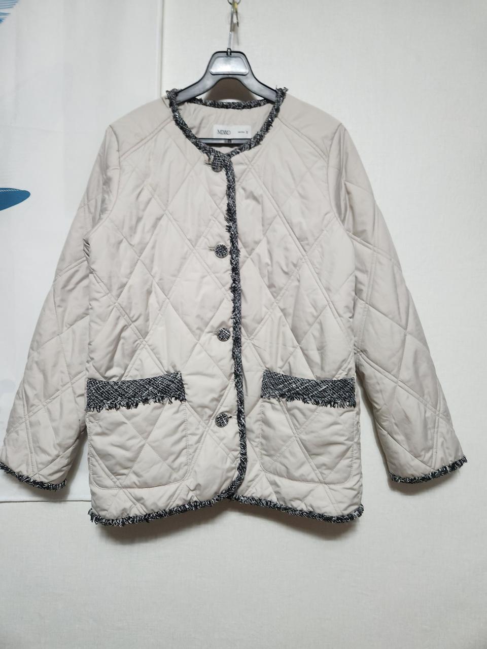 여 미쏘 누빔 트위드자켓  ㅡ66