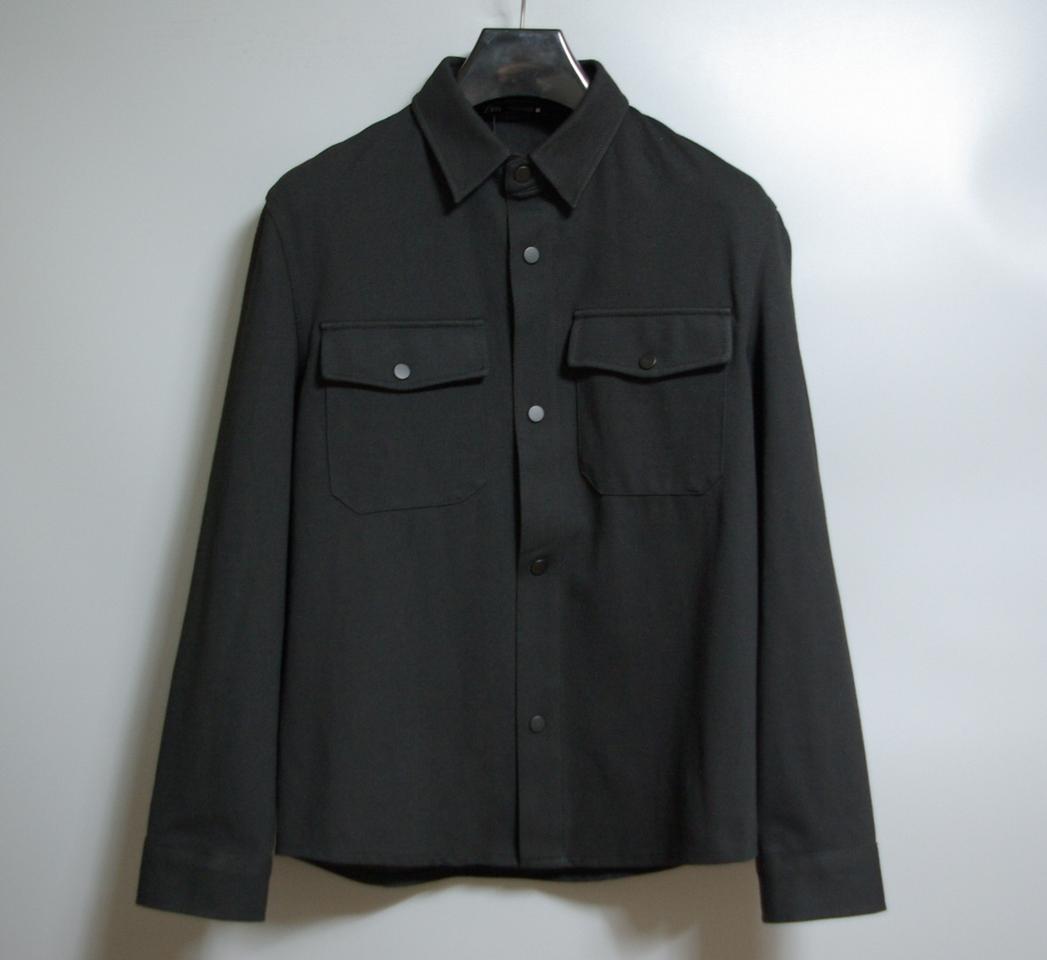 자라 미사용 자켓형 남방 셔츠 S