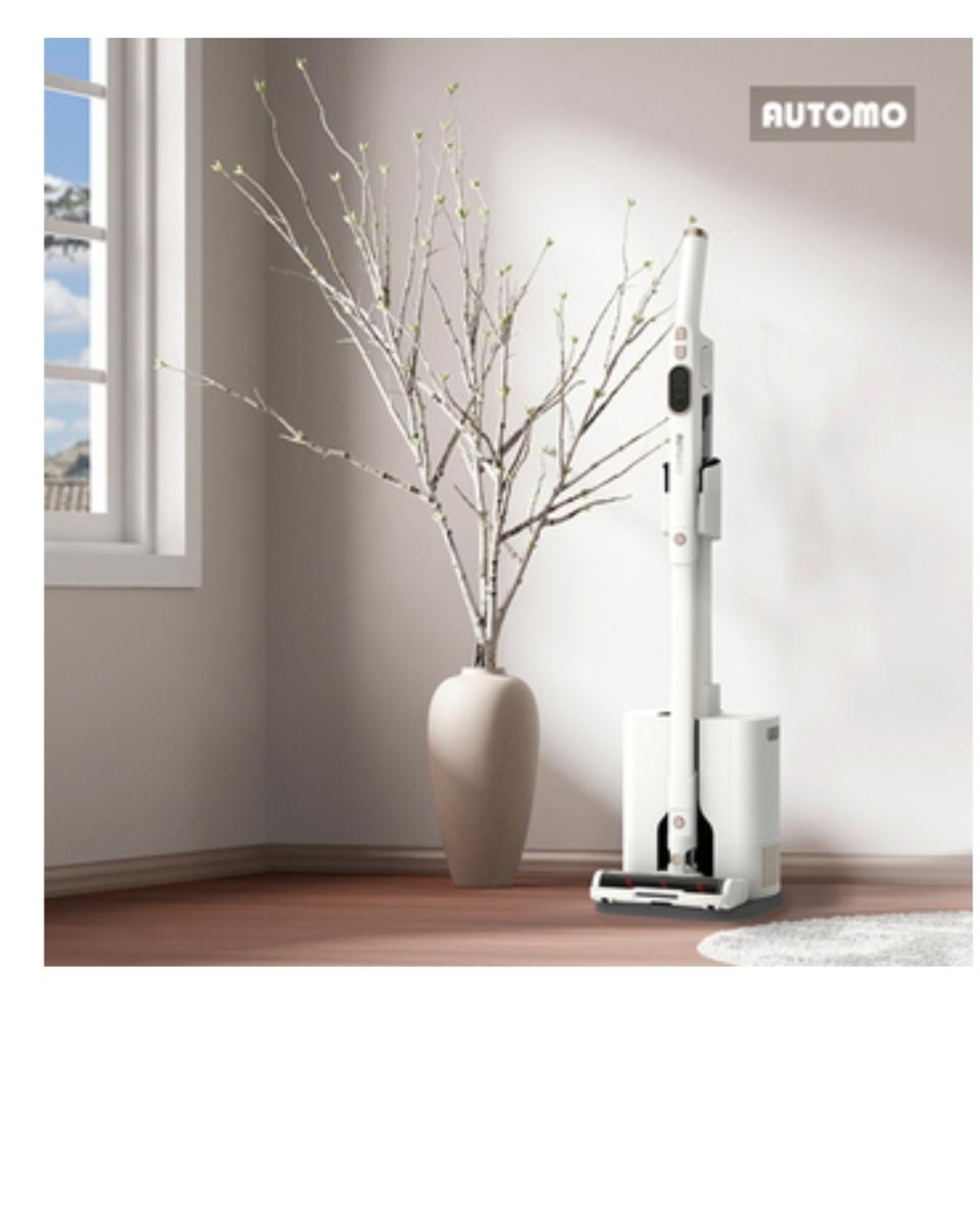 오토모] 소닉붐 먼지통 자동비움 클린스테이션 프리미엄 무선청소기