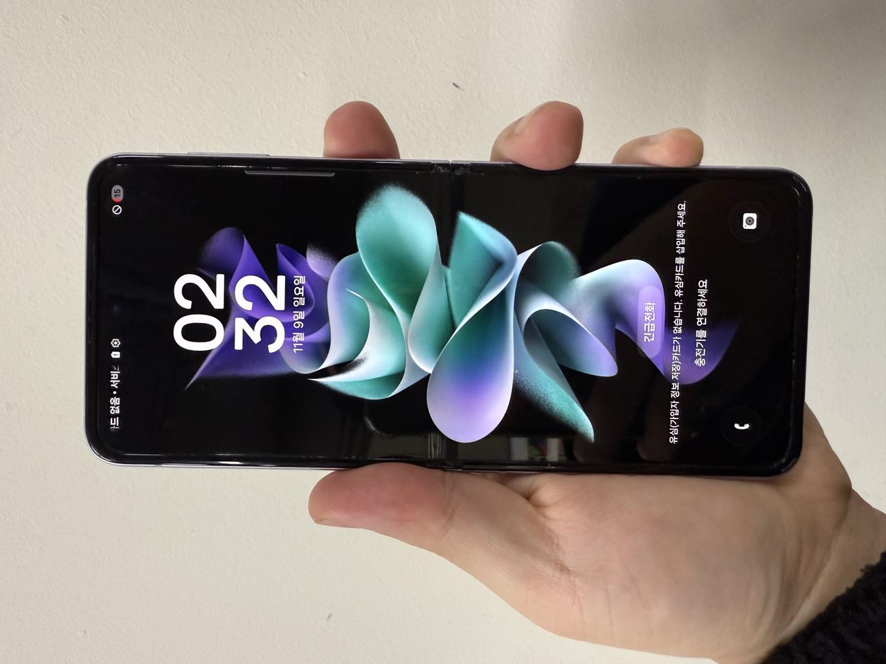 삼성 갤럭시플립3 퍼플 256G