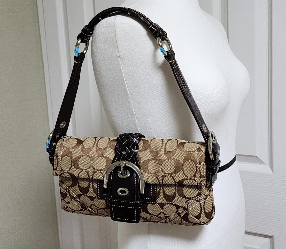 상태굿) 코치 바게트백