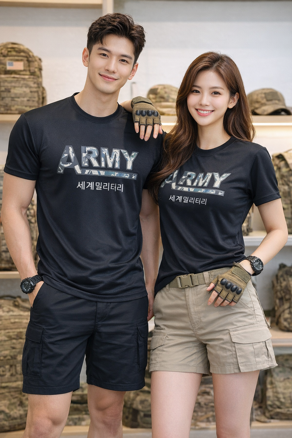 95, ARMY 메쉬 쿨론 반팔 티셔츠 